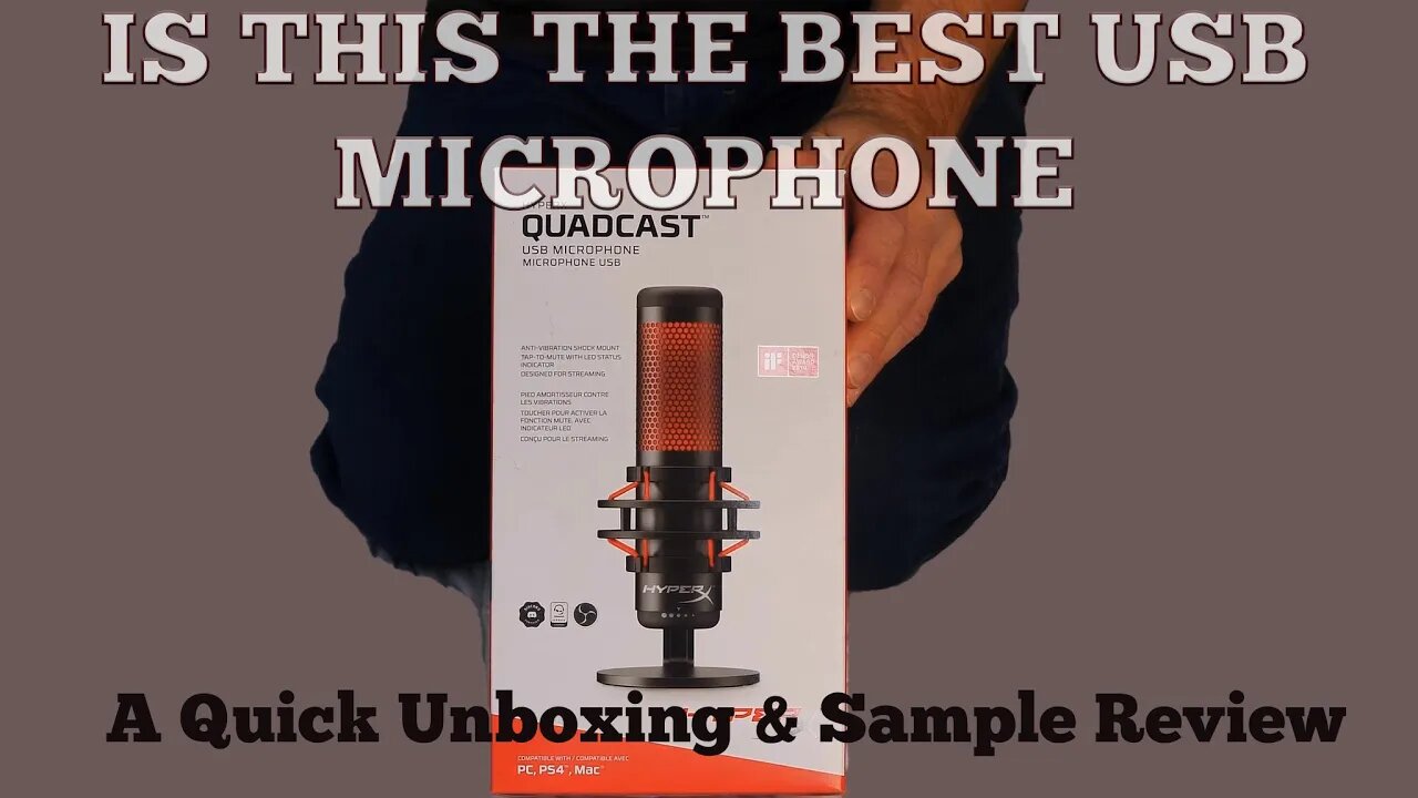 Is HyperX QuadCast The Best - USB Condenser Gaming Microphone, for PC