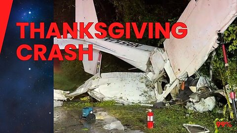 Pilot's Fatal Thanksgiving Error: Crash Moments from Home