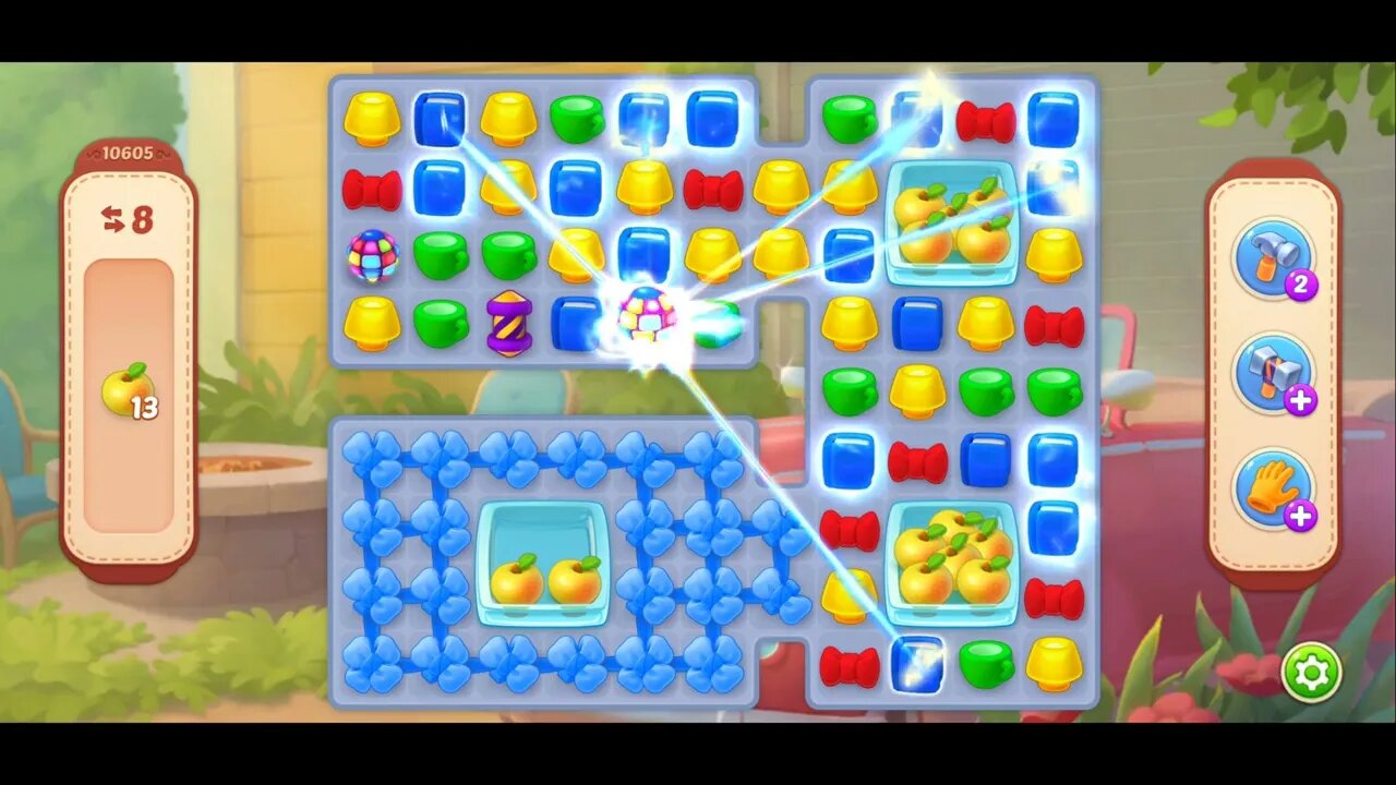 Playrix Homescapes Gameplay Walkthrough Level 10605