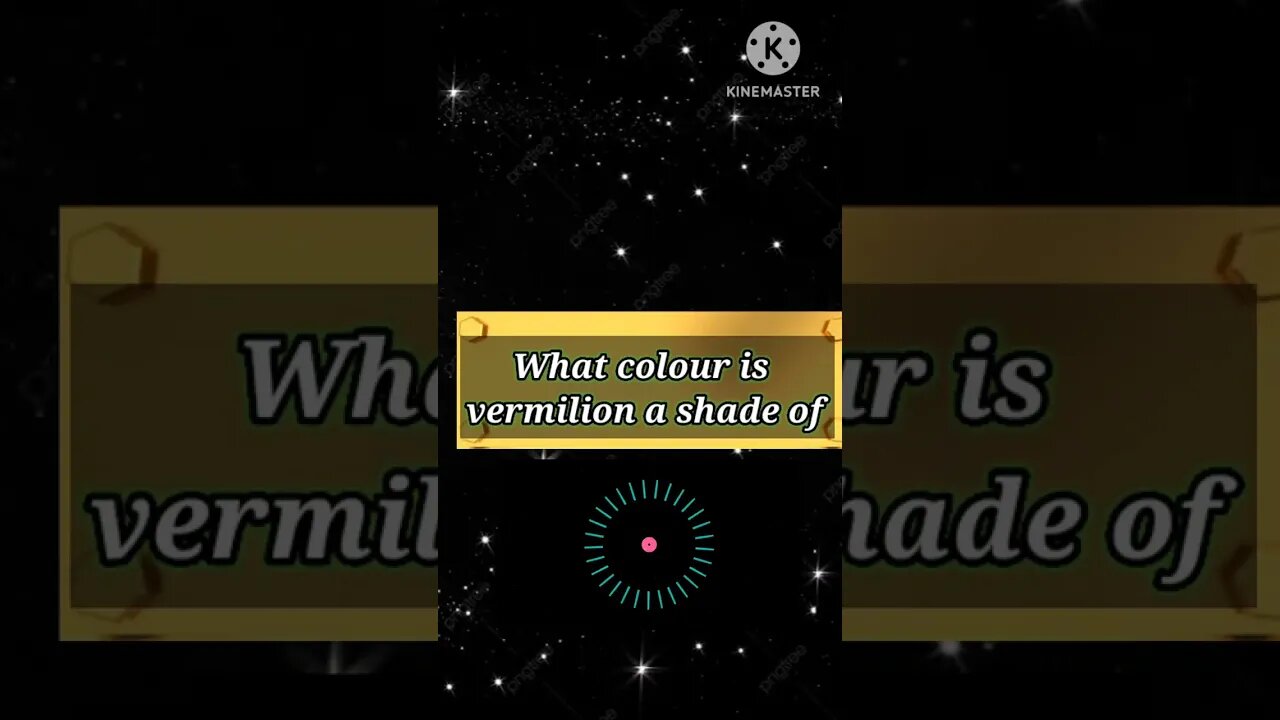 What colour is vermilion a shade of