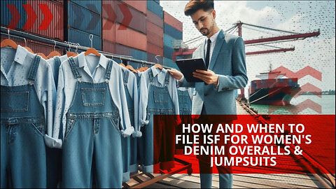 Mastering ISF Filing: Importing Trendy Women's Denim Overalls and Jumpsuits