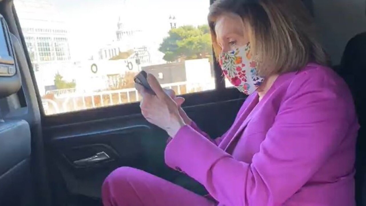 Nancy Pelosi Called Donald Trump "Domestic Enemy" The Day After J6 In New Footage