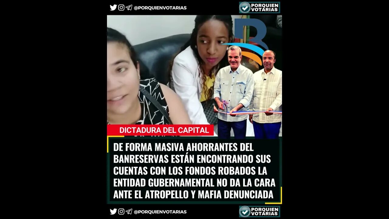 🛑COMIENZAN A QUEDARSE CON LOS BIENES DE LOS DOMINICANOS A LA CLARA