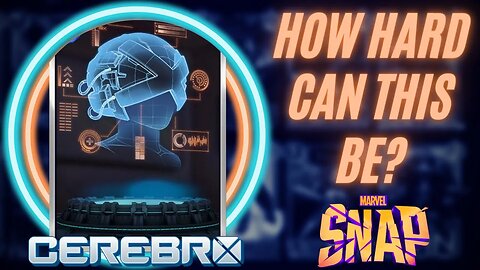 Let's Try This Cerebro Challenge Thing | Marvel Snap Stream