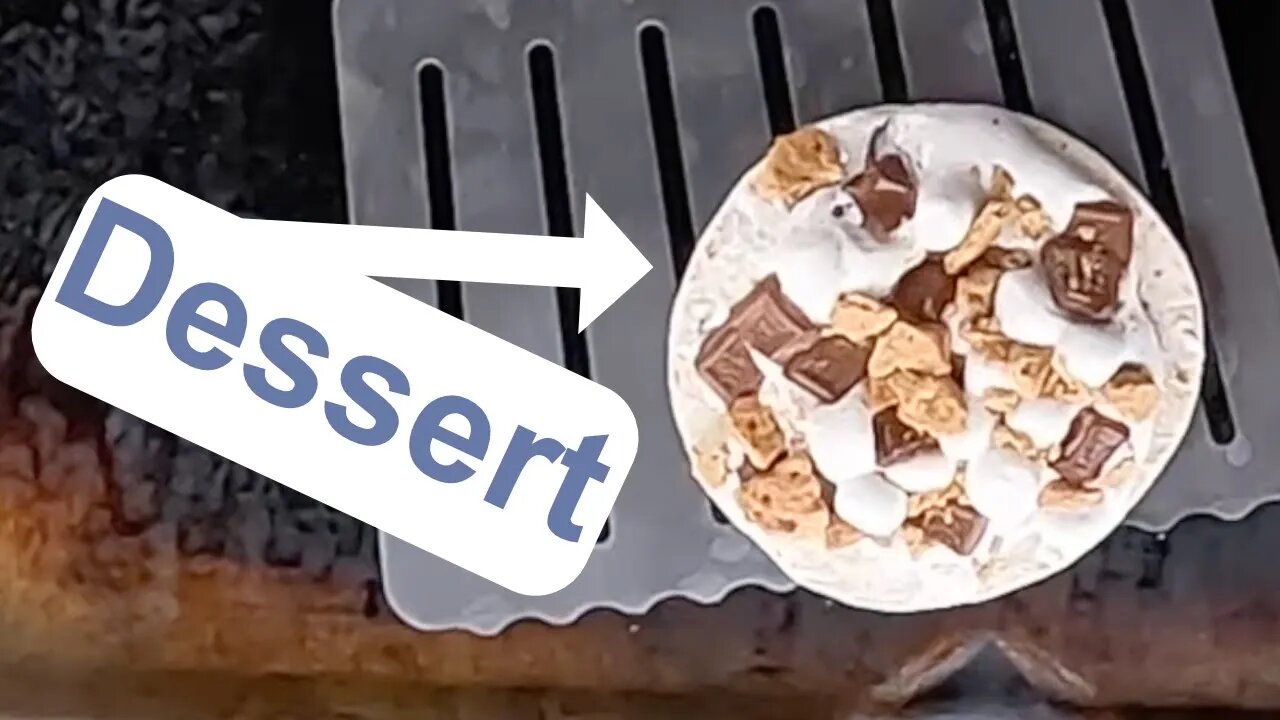 Pizza Smores - Dessert On The Blackstone Griddle