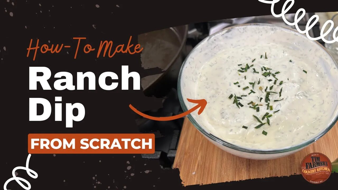 How-To Make Ranch Dip From Scratch