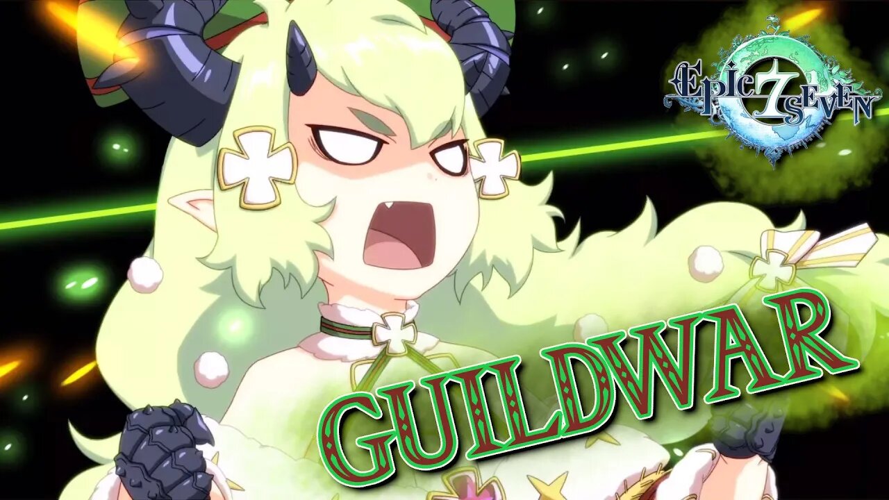 Injury God Alencia is pissed - Epic Seven GuildWar NICESU Vs. Harmonious