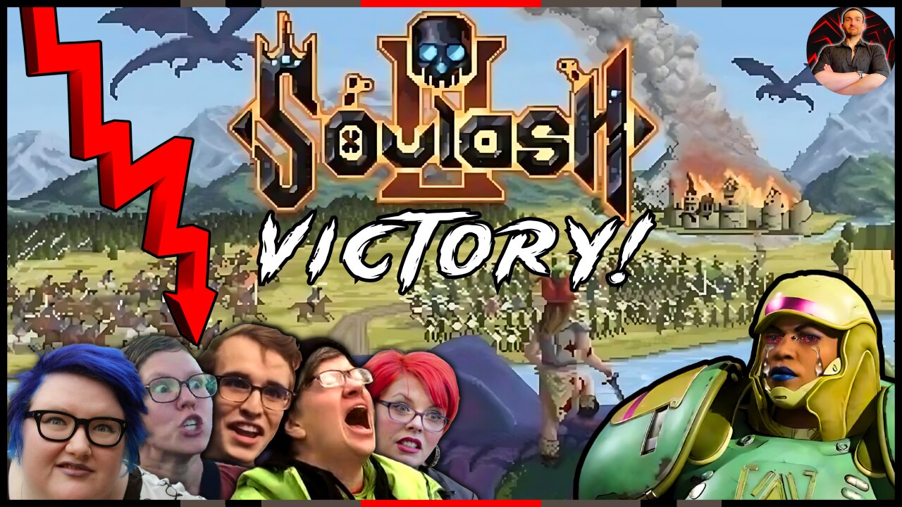 Soulash 2 DEFEATS WOKE Gamer Cancellation and Exposes FRAUD Activists!