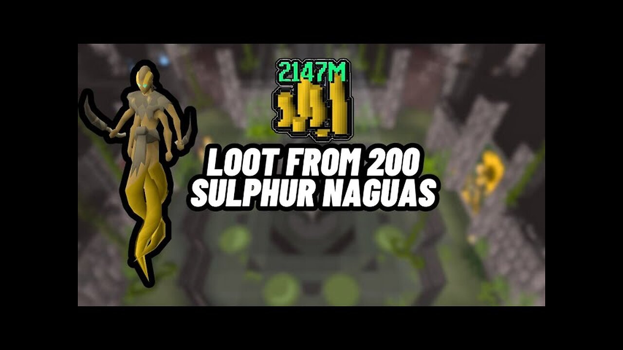 Killing Sulphur Naguas - Is It Worthwhile Doing Or Not?