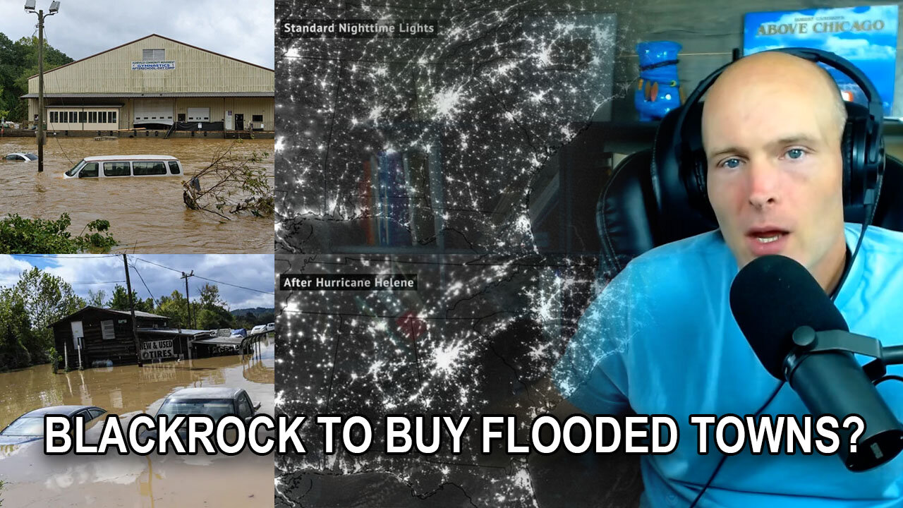 Blackrock to Buy Flood Ravaged Towns in North Carolina and Florida?