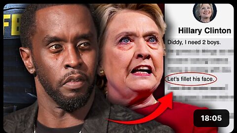 FBI Seize Diddy Tape Showing Hillary Clinton Killing Child at 'Freak Off' Party