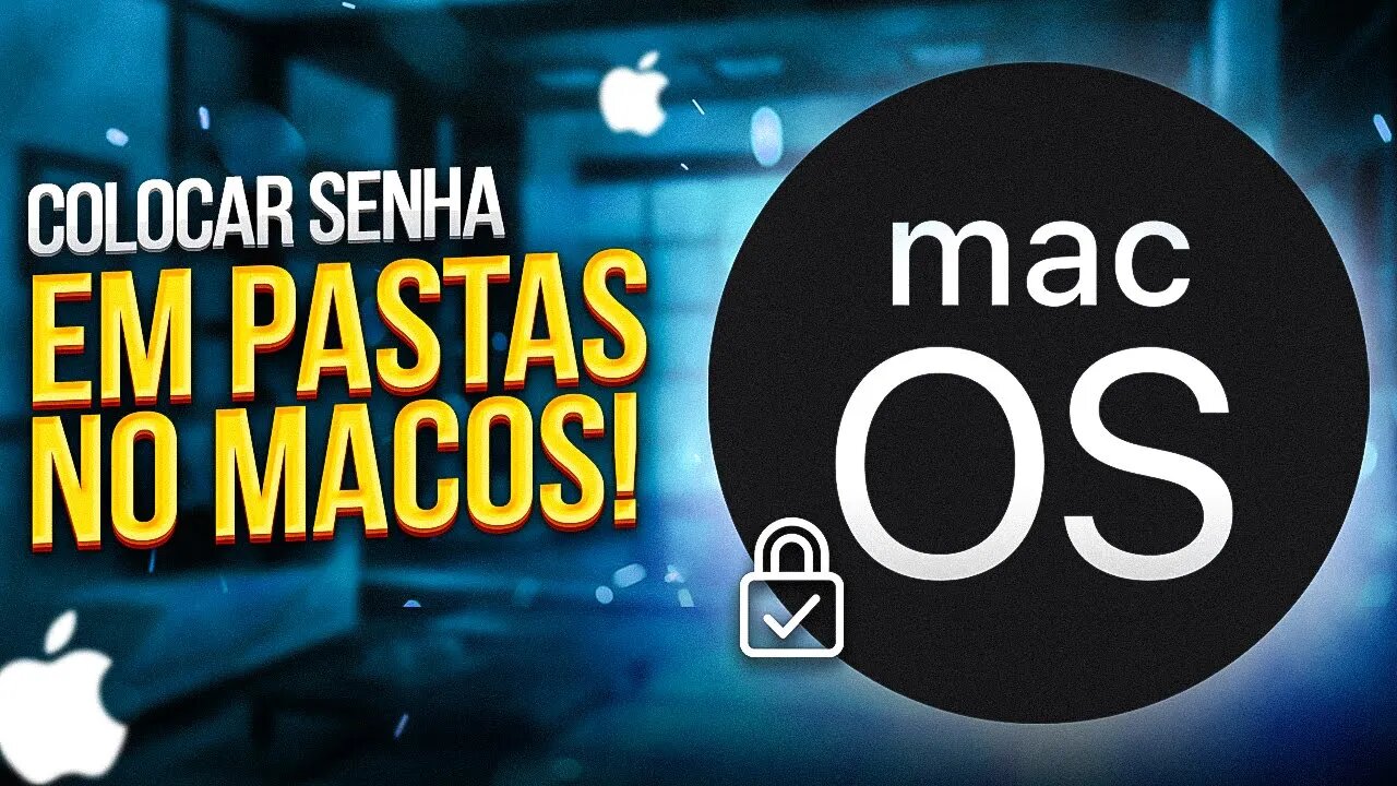 Como BLOQUEAR PASTAS com SENHA no MacOS