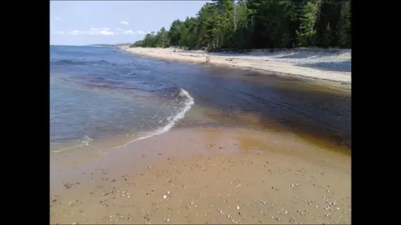 Mouth of The Two Hearted River Lake Superior