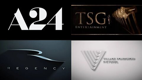 A24/TSG Entertainment/Regency/Village Roadshow Pictures | Movie Logo Mashup