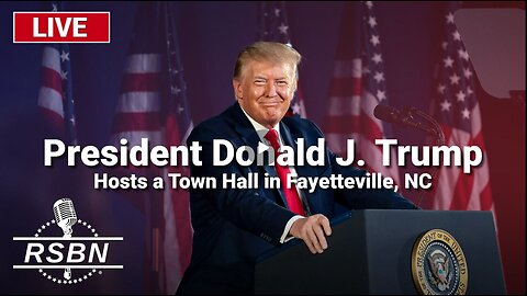 Trump Hosts a Town Hall in Fayetteville, NC - WATCH PARTY! 10.04.2024 7pm ET