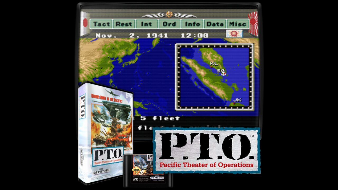 Pacific Theater of Operations - rom - megadrive - download link direct