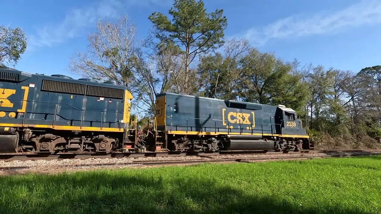 2 Engine CSX Train Paradise Park Thomasville, GA