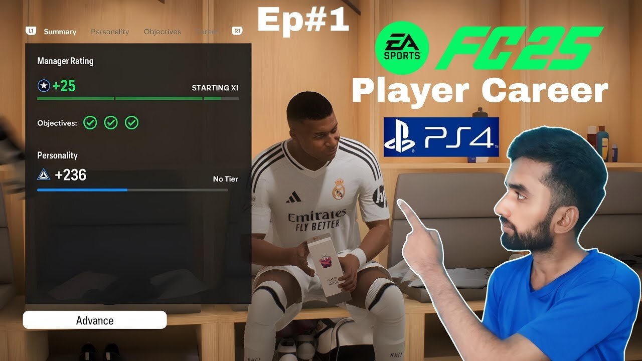 FC 25 PS4 I became Manchester City Manager Career Mode Journey Begins Ep # 1