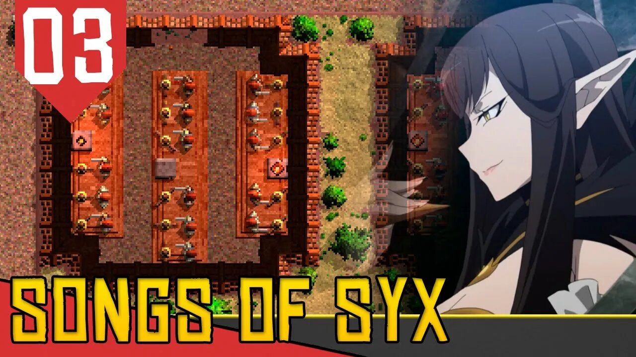 Treinamento MILITAR - Songs of Syx Tilapis #3 [Gameplay Português PT-BR]