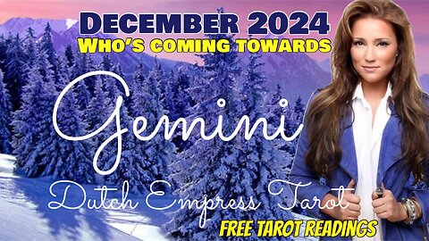 GEMINI ♊️ ASTROLOGY & TAROT 🌅Who and what to expect 💕| December Monthly reading