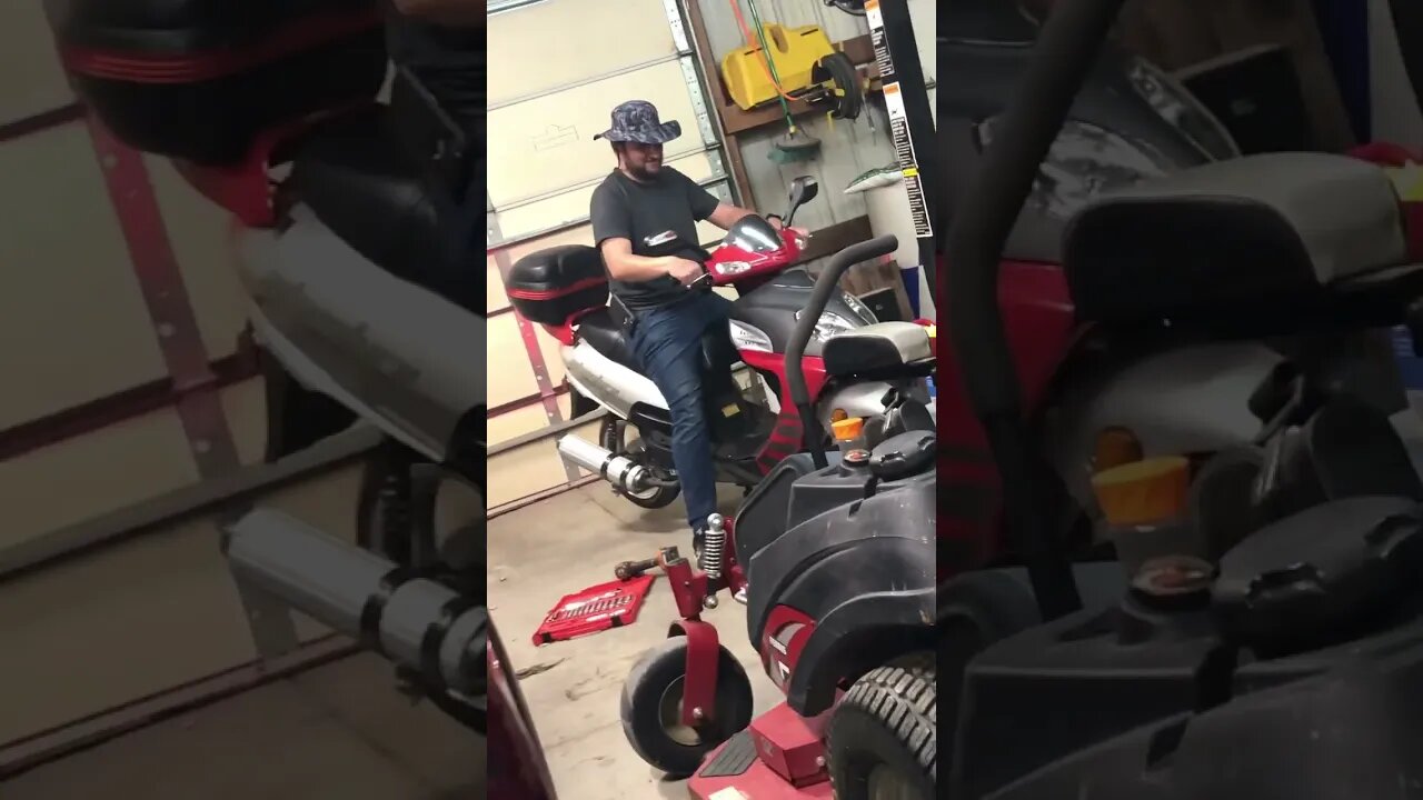 Do a burnout…