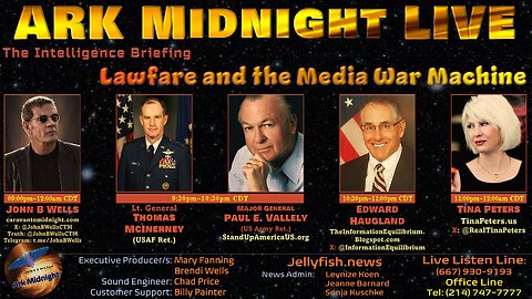 The Intelligence Briefing / Lawfare and the Media War Machine - John B Wells LIVE