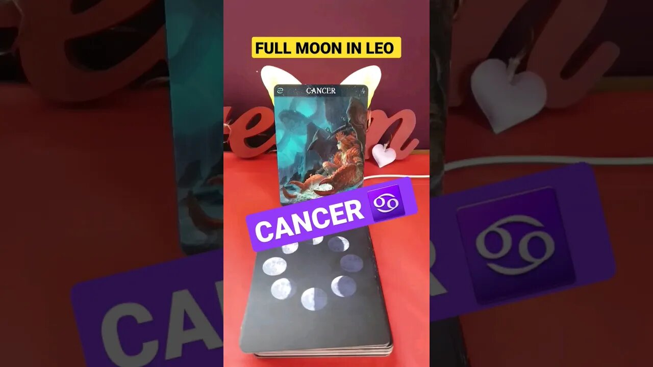 Cancer | Full Moon in Leo | It's time to take action #shorts #guidancemessages