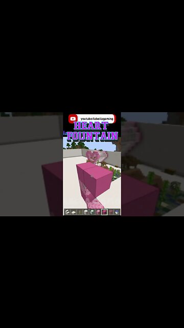 Heart Fountain | Minecraft