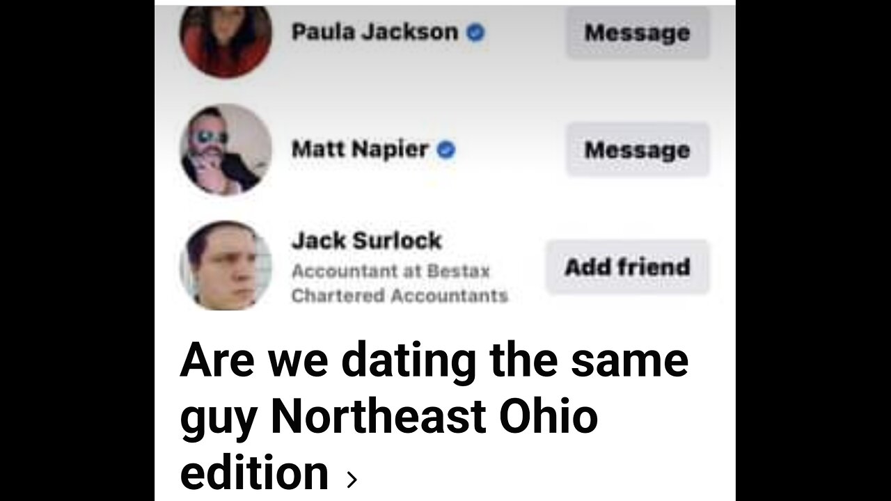 Are we dating the same guy Northeast Ohio Edition