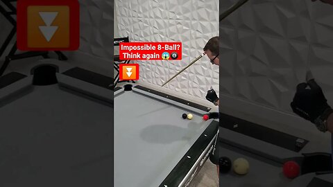 Insane Double Kiss for the win! 🎱⚪✅ #shorts #billiards