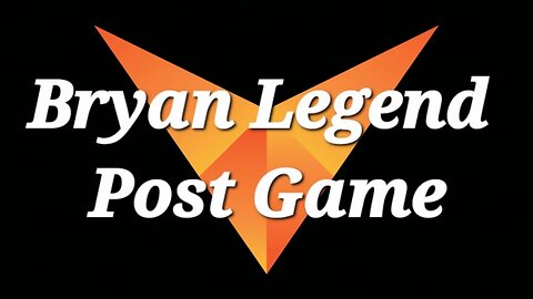 Vulcan | The Vulcan Blockchain | Crypto | Bryan Legend Post Game Show