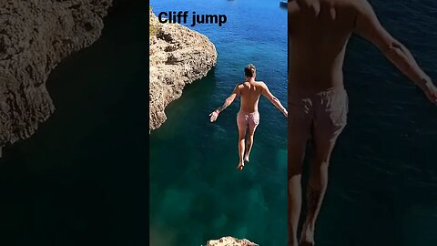 jumping into the sharkpit #shorts #short #travel #free #omg #scary #dangerous #high #jump #views