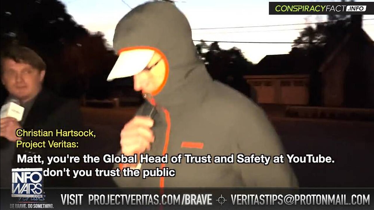 Project Veritas Catches YouTube Vice President Hiding From Cameras After Explosive Report