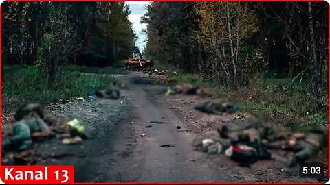 Dead Russian infantry littered road and fields: Reasons of failure of Putin's army in Donbas