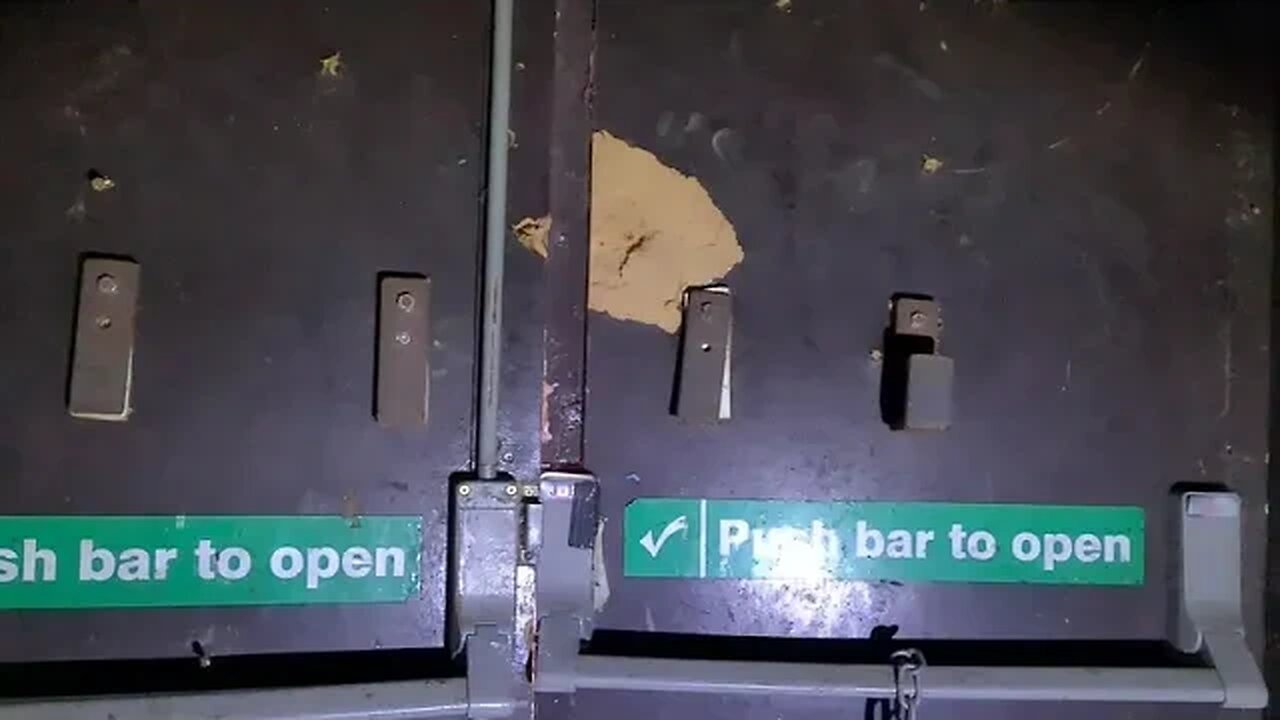 Out-take of the abandoned night club video that I uploaded on the 3rd of February 2023