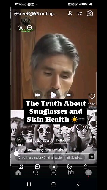 Sunglasses, light and cancer.