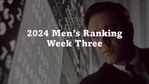 The SC Men's Top 25 - Week Three