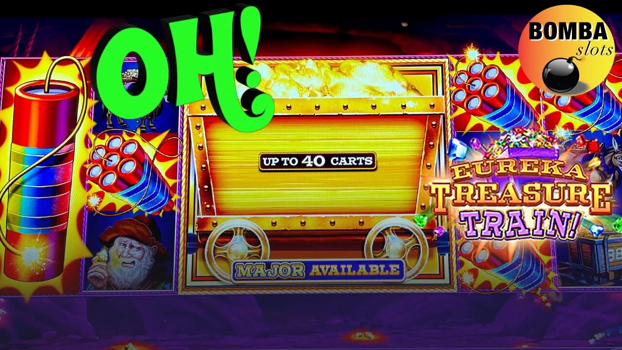 Lock it Link Riches ~ Eureka Treasure Train+Cash Crop, Big Fu Bats #Casino #LasVegas #SlotMachine