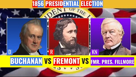 Custom CNN Election Night | 1856 Buchanan vs Fremont vs Fillmore