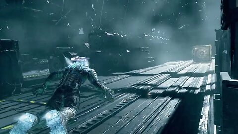 Dead Space Remake - Space walk across hanger