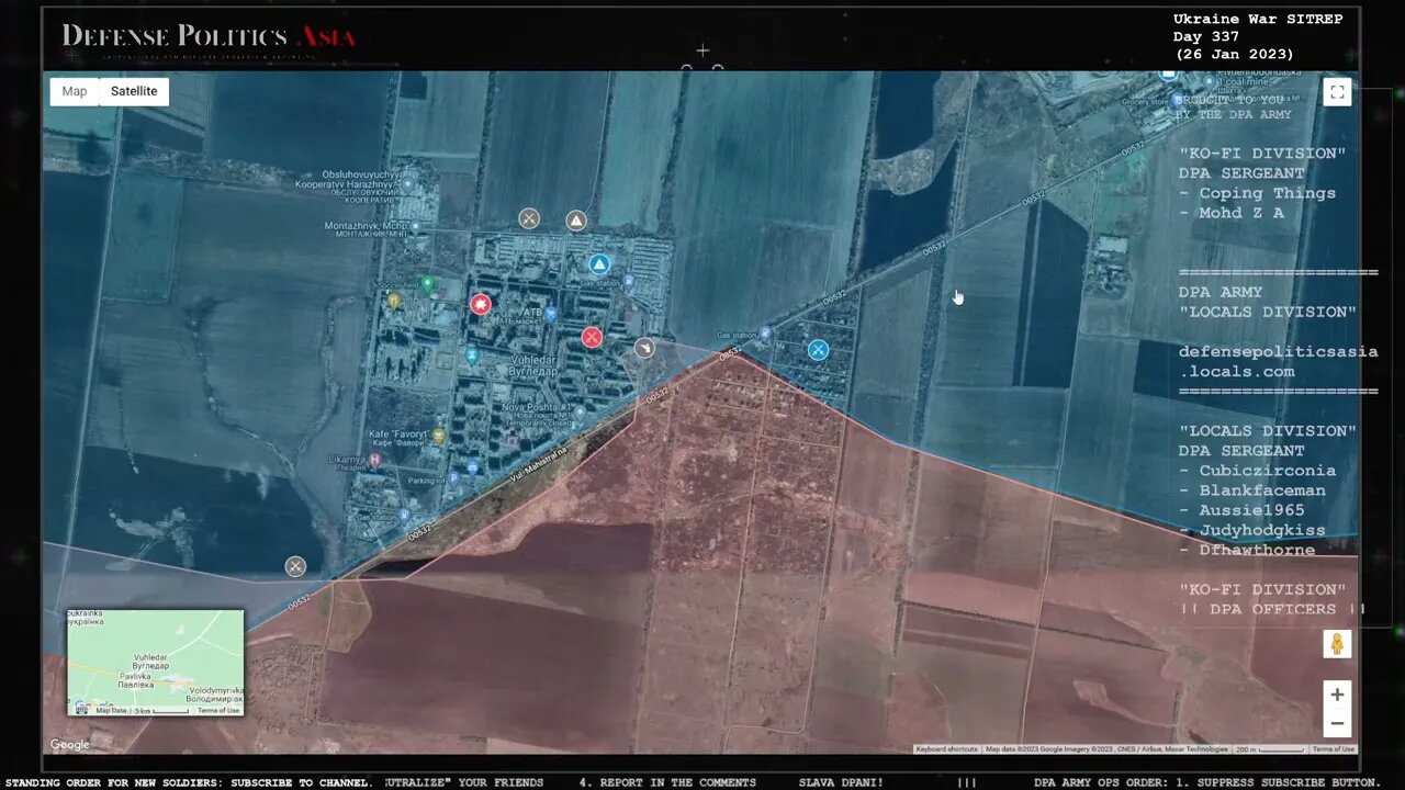 Ukraine TINY SITREP (Situation Report) 27/1 : Vuhledar, Bakhmut, Siversk, Kreminna, Kharkiv