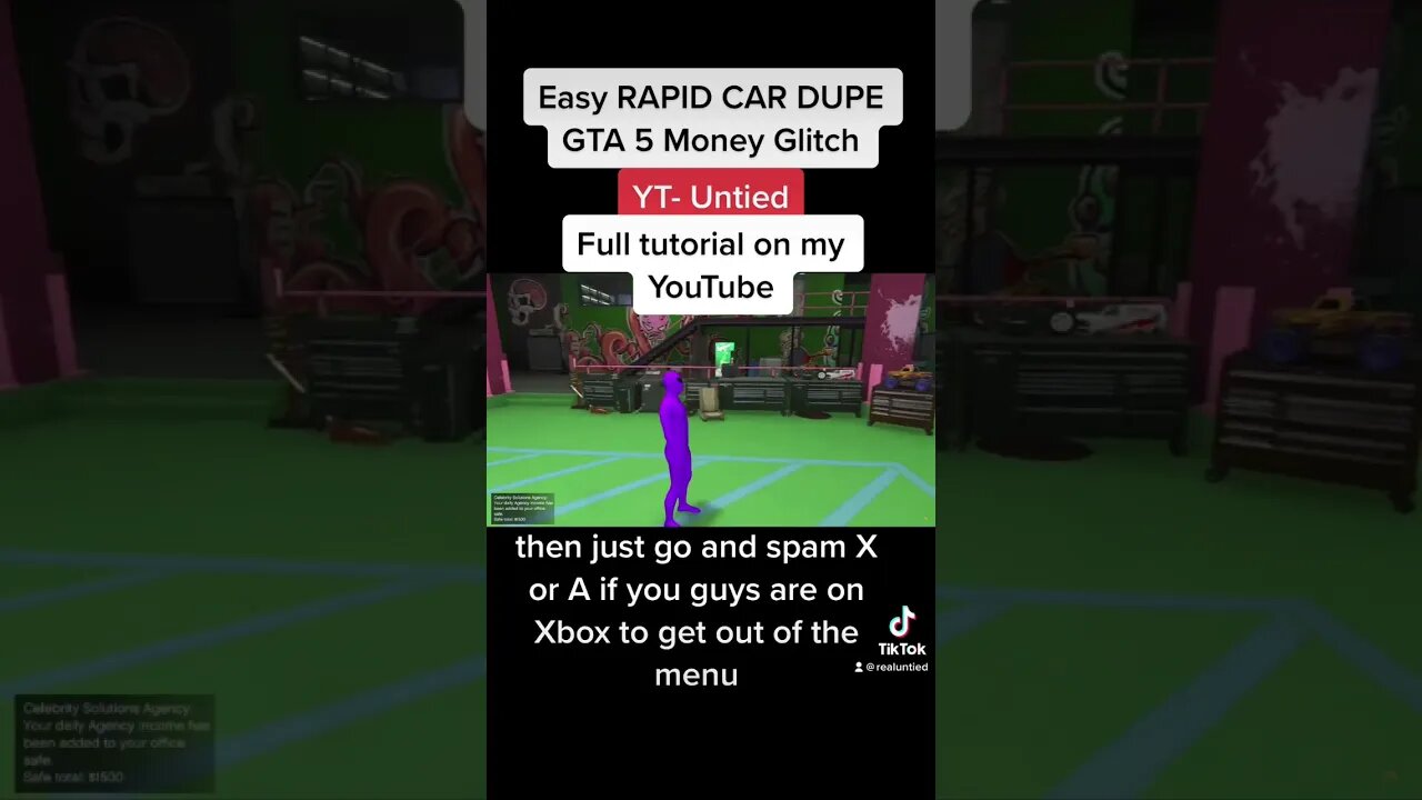 GTA 5 money glitch solo #gta #gta5moneyglitch #moneyglitch #gta5online