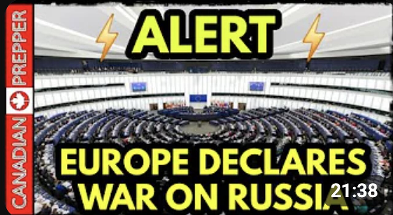 ⚡ALERT: EUROPE VOTES YES TO NUCLEAR ARMAGEDDON! ISRAEL STARTS MAJOR WAR BEFORE ELECTION