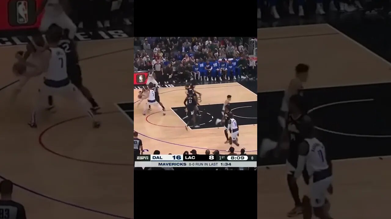 Kyrie Irving SCORING His First Bucket For Dallas Mavericks And The Bench Went WILD