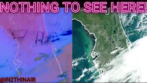 BREAKING_STRANGE LINES Over FLORIDA