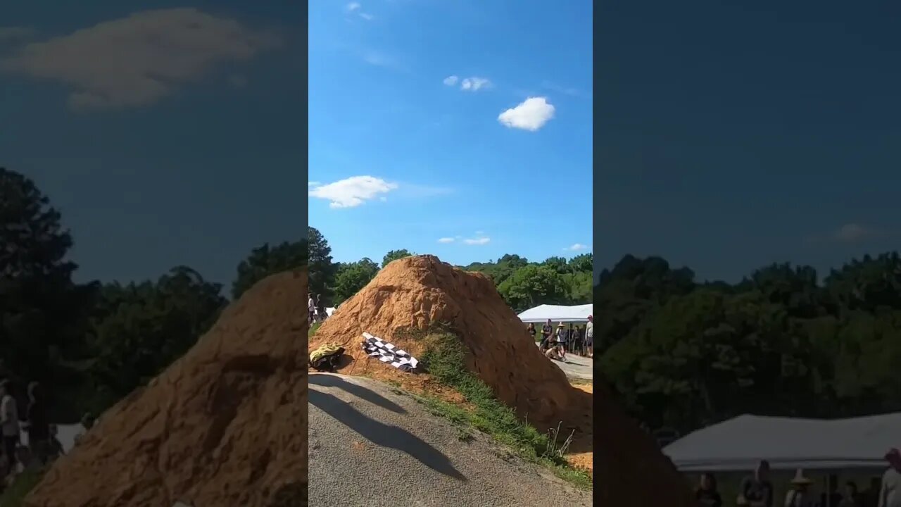 13 YEAR OLD Flyin High 🤯 on #bmx bike over huge #dirtjump