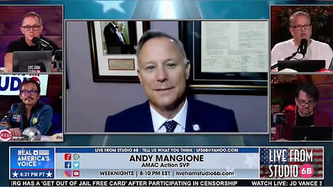 Turning New York Red & Exposing Voter Fraud | Andy Mangione on Live From Studio 6B