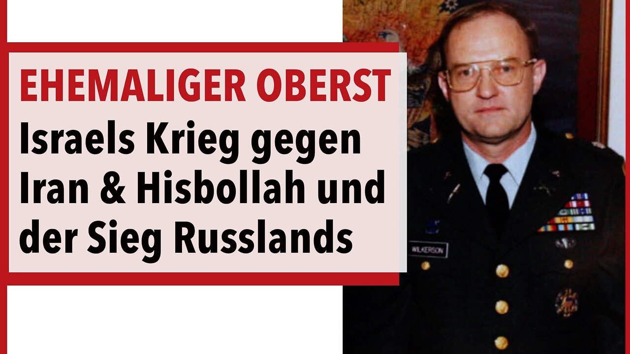 Ehemaliger US-Oberst: Israels Krieg gegen den Iran und Russlands Sieg in der Ostukraine