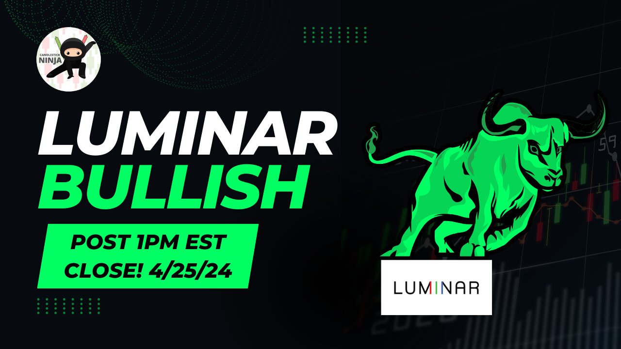 LAZR Update: Ninja Rating Remains Very Bullish - Keep an Eye on 1PM EST - 4/25/2024