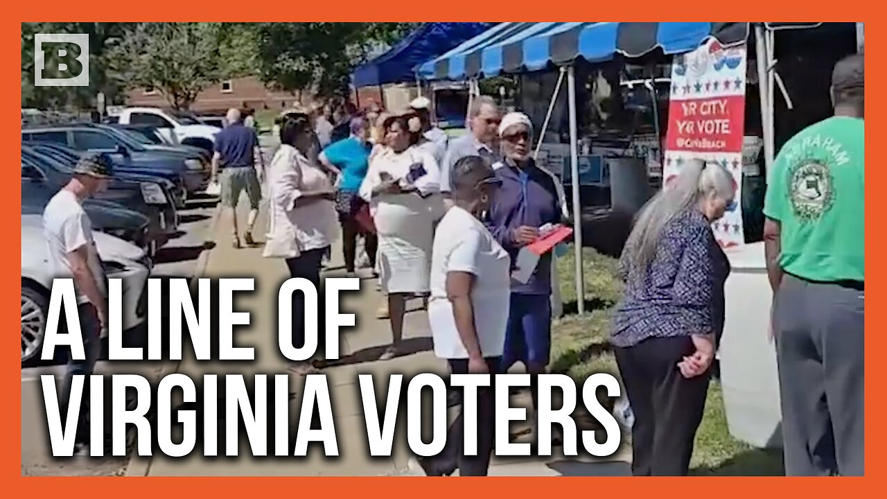 It's Beginning! Voters Line Up for Early Voting in Virginia Beach